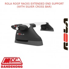 ROLA ROOF RACK SET FITS FORD RANGER - 4D SPACE CAB SILVER (EXTENDED)